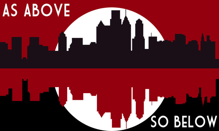 As Above, So Below - a cover made for an episode of a VtM gane